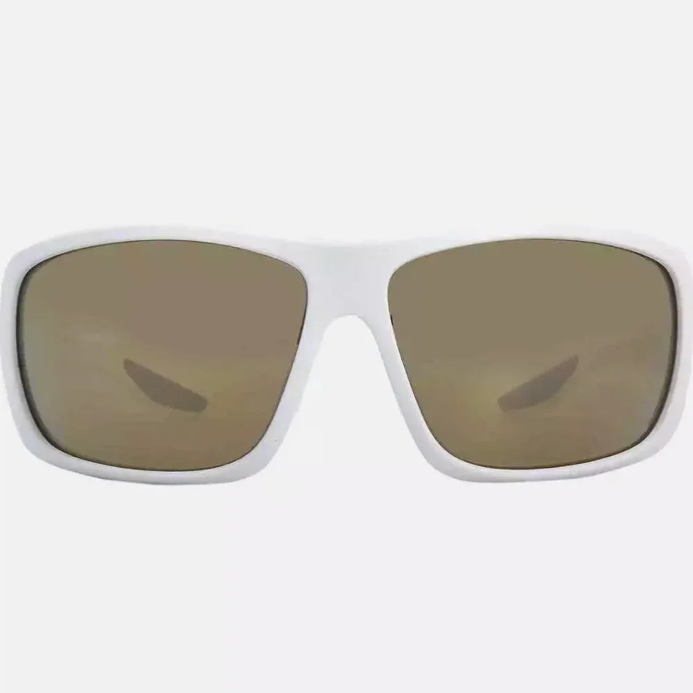 Prada Men's Polarized Brown Mirror Gold Sunglasses